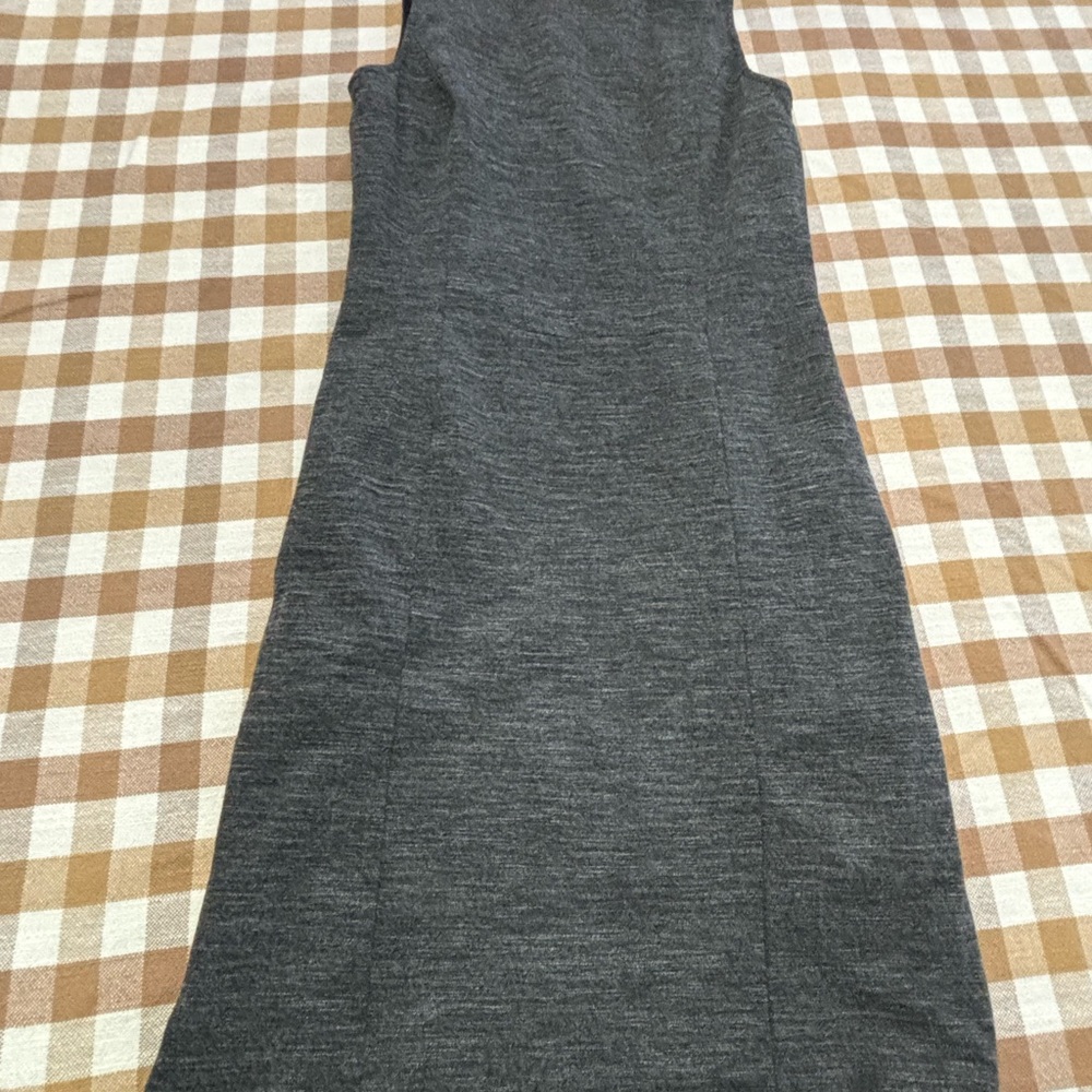 Theory Charcoal Sheath Dress